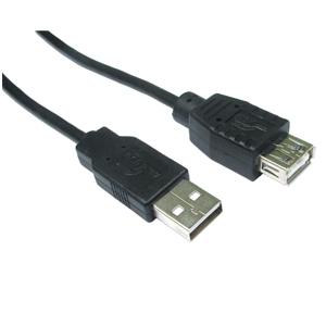 CABLE 1.8MTR USB 2.0 AM TO AF EXTENSION CABLE