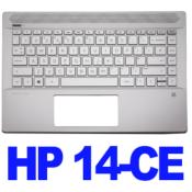 HP 14-CE KEYBOARD PALMREST UK L26423-031