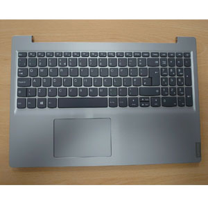 Lenovo V15-IIL Palmrest Cover Keyboard UK SILVER 5CB0X57074