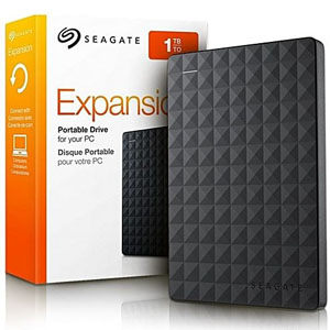 Seagate Expansion 1TB Portable External USB 3.0 Hard Drive