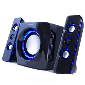 N-Cube 2 Pro 2.1 Bluetooth Speaker System