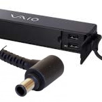 Sony VGP-AC19V51 laptop charger + 2 x usb ports 19v 4.74a + 5v 2.1a  