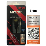 MAXAM 3M HDMI CABLE M-M- PREM CERT CABLE