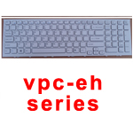 SONY LAPTOP KEYBOARD VPC-EH UK WHITE