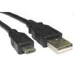 USB 2.0 A Male to MICRO B Cable 1.8M