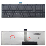 TOSHIBA LAPTOP KEYBOARD L50 BLACK