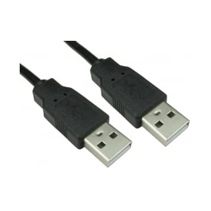 CABLE USB 2.0 AM TO AM 1.8 MTR