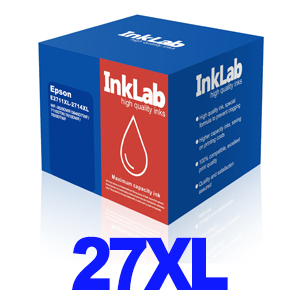 InkLab 27 XL Epson Compatible Multipack Replacment Ink