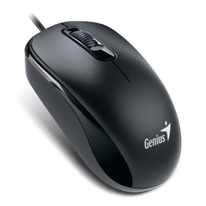 Genius USB 1000dpi Optical Mouse (DX-110) Black