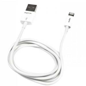Approx  Lightning Cable, Data/Charge, USB 2.0, White