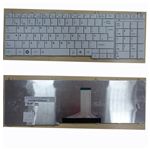 TOSHIBA SATELLITE C660 C660D C650 C655 L660 L675 UK LAPTOP KEYBOARD WHITE 