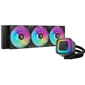 DeepCool LE360 V2 360mm Liquid CPU Cooler, Triple 120mm ARGB Fans