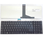 TOSHIBA SATELLITE PRO C850 C855 C850D C870 L850 L855 UK KEYBOARD BLACK FRAME 