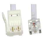 BT RJ11 TO BT MODEM CABLE 5M