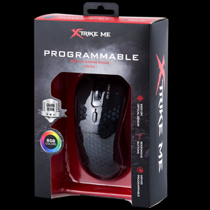 XTRIKE ME GAMING MOUSE GM-512 PROGRAMABLE