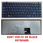 SONY LAPTOP KEYBOARD VGN-FZ BLACK UK