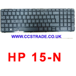 HP LAPTOP KEYBOARD 15-N BLACK PK1314D1A09