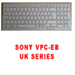 SONY LAPTOP KEYBOARD VPC-EB UK WHITE