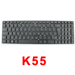 ASUS K55 K55A K55DE K55DR K55N K55VD K55VJ K55VM K55VS KEYBOARD UK LAYOUT 